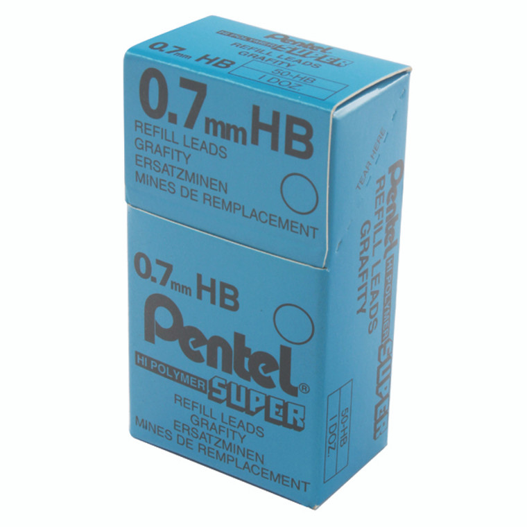 PE50HB Pentel 0 7mm HB Mechanical Pencil Lead Pack 144 50-HB