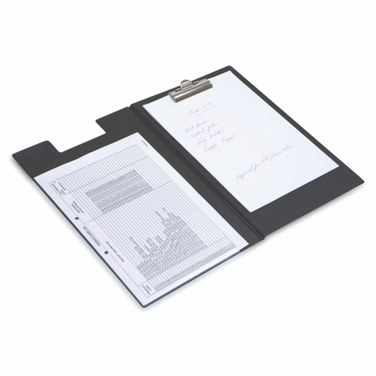 HT15169 Rapesco Executive Clipboard Foolscap Black CD1L00B2