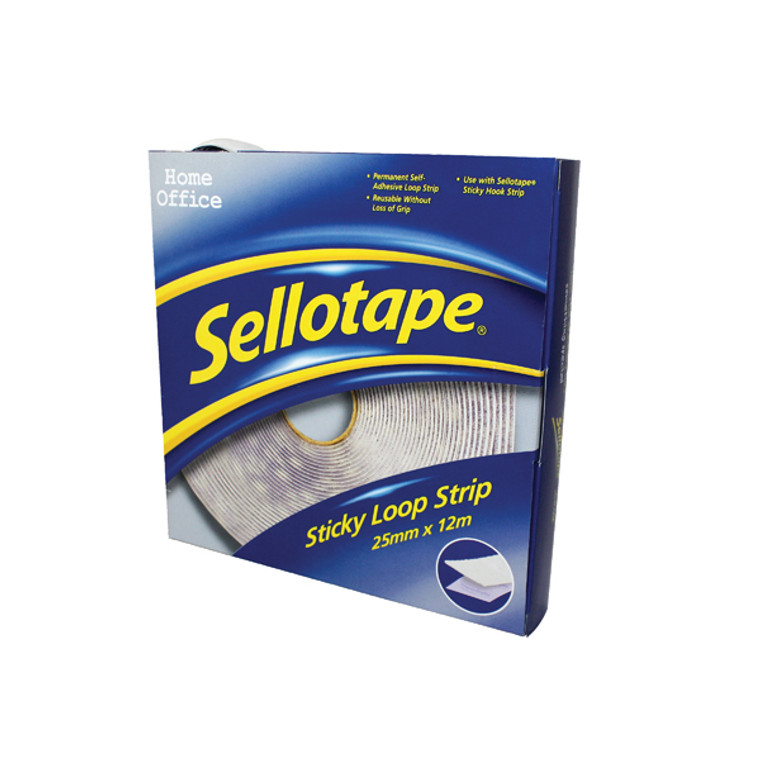 SE2265 Sellotape Sticky Loop Strip 12m 1445182