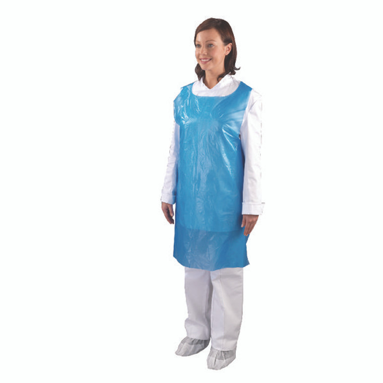 HEA01104 Shield Disposable Apron Dispenser Blue Pack 1000 A2 B