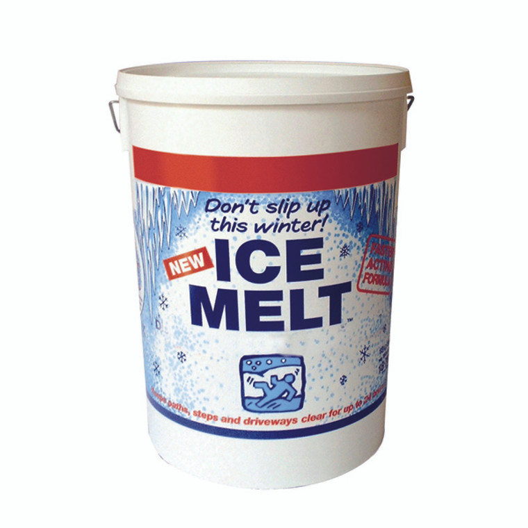 WE10147 White Magic Ice Melt 18 75kg Dispenser Tub Melts ice snow fast 320407