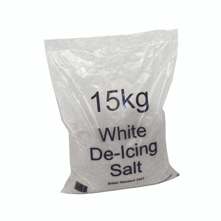 WE25213 White Winter 15kg Bag De-Icing Salt Pack 10 383498