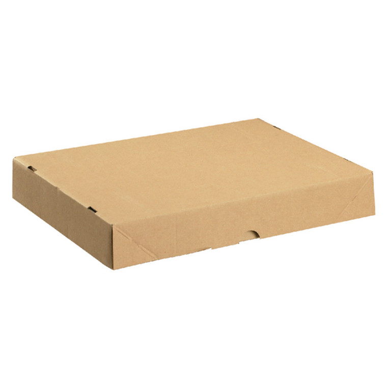 SO10409 Carton With Lid 305x215x50mm Brown Pack 10 144666114