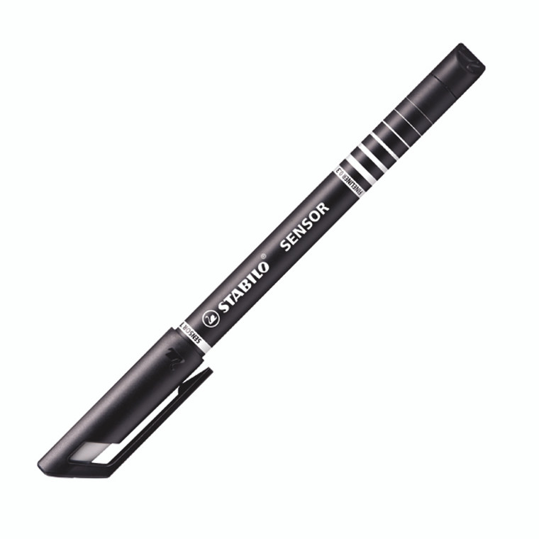 SS18946 Stabilo Suspension Tip Fineliner Pens Black Pack 10 189 46