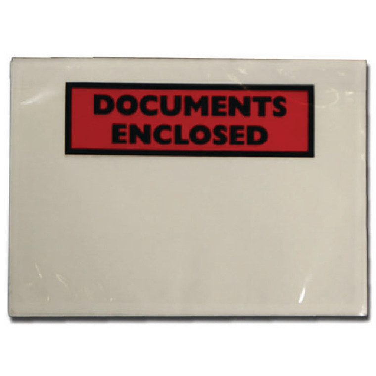 TZ60378 Document Envelopes Documents Enclosed Self Adhesive A7 Pack 1000 4302001