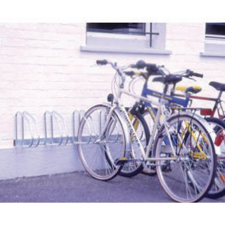 SBY10011 VFM Aluminium Wall Floor Mounted 4-Bike Cycle Rack 320079