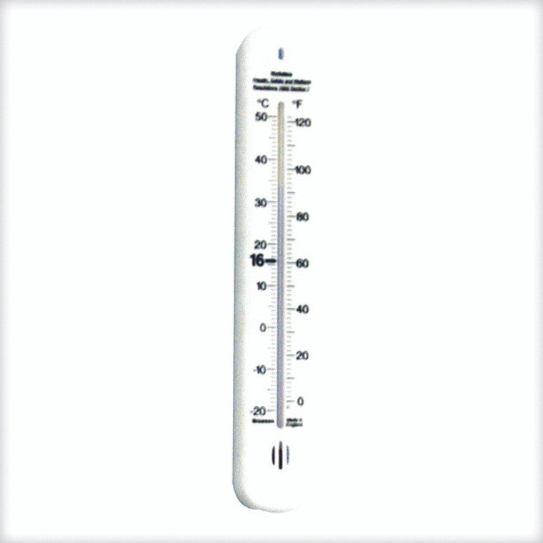WAC10936 Wallace Cameron Wall Thermometer with Regulation Temperatures 4830007