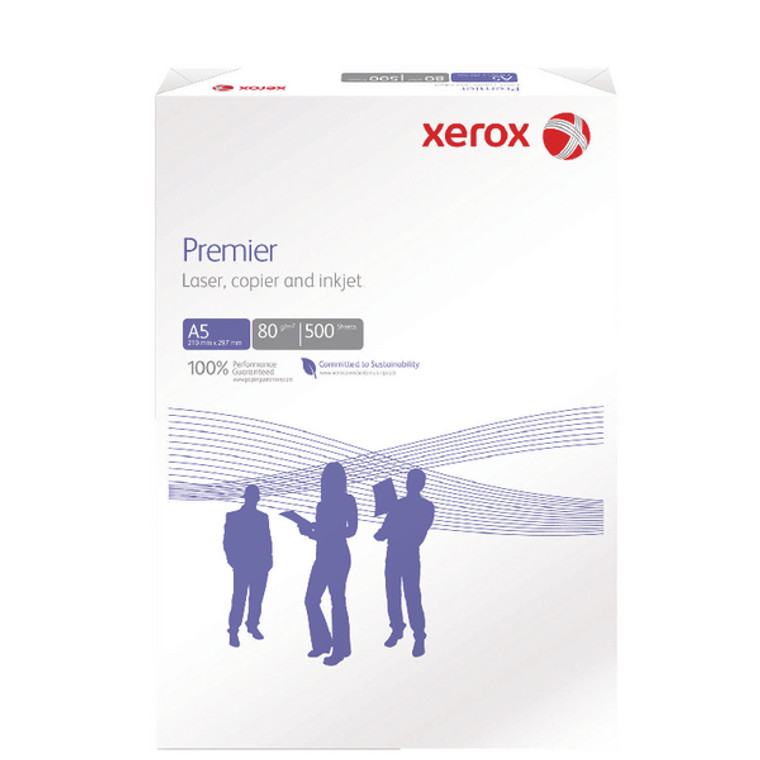 XX17144 Xerox Premier A5 Paper 80gsm White Ream Pack 500 003R91832