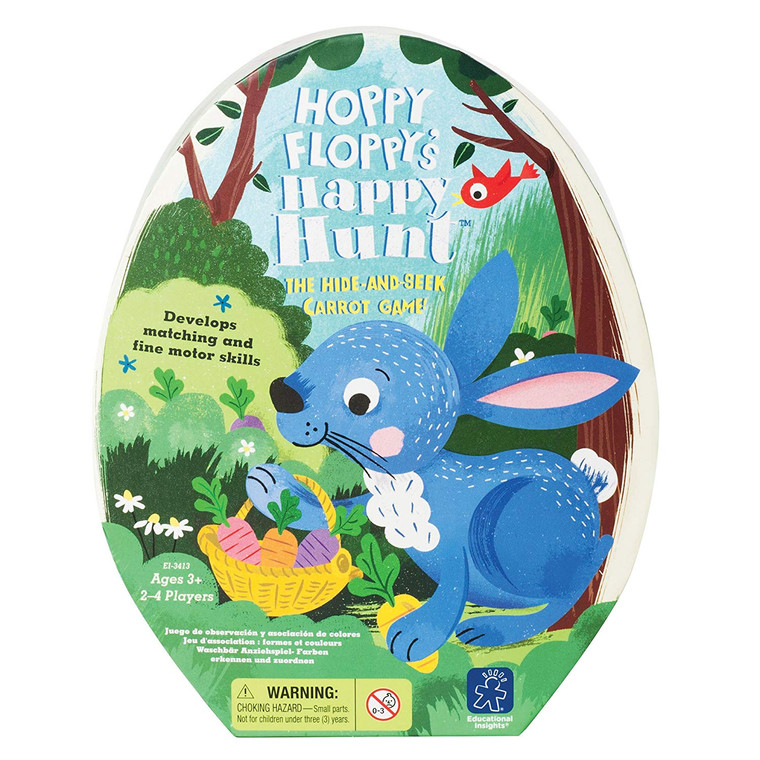 EI-3413 Learning Resources Hoppy Floppys Happy Hunt Game