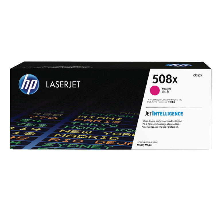 CF363X HP CF363X 508X Magenta Toner High Capacity