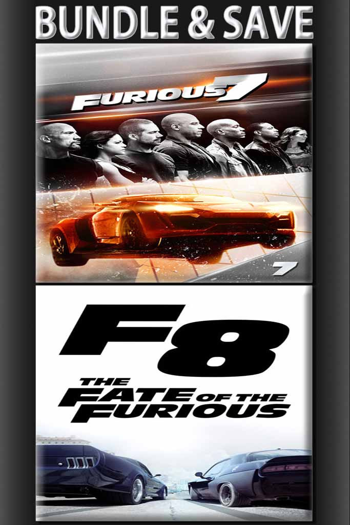 Furious 7 and Fate Of The Furious Bundle