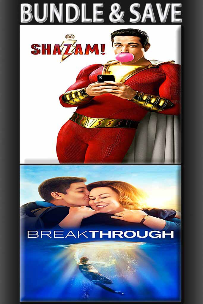 Shazam! + Breakthrough BUNDLE