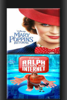 Mary Poppins Returns + Ralph Breaks The Internet: Wreck-It Ralph 2 BUNDLE