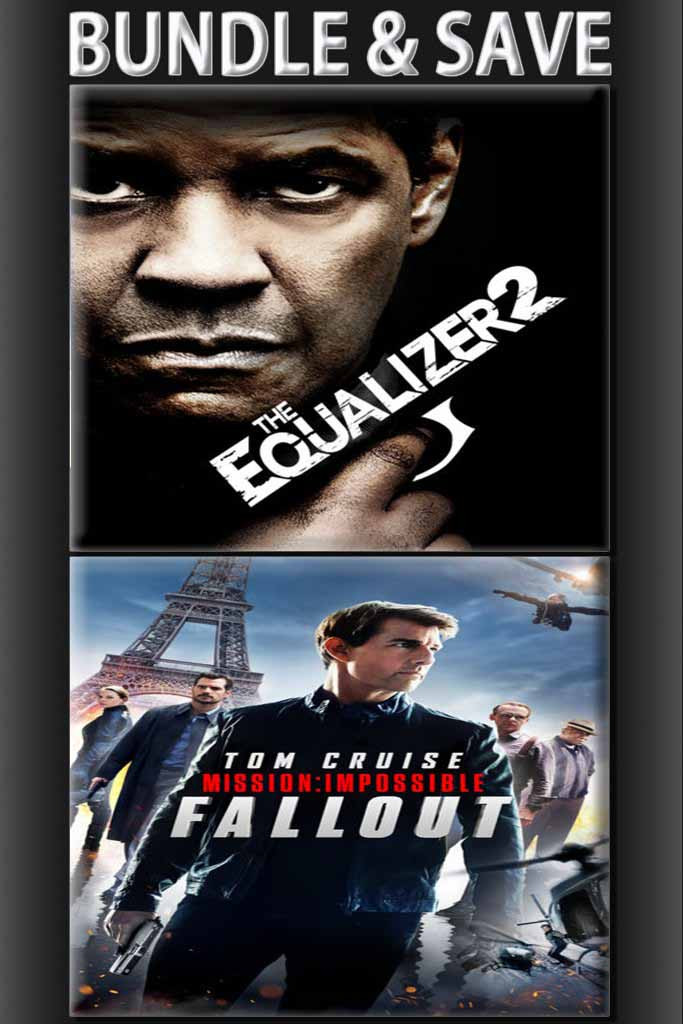 Equalizer 2 + Mission Impossible Fallout Bundle [Vudu HD] - Instant ...