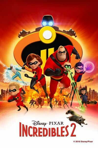 Incredibles 2 [Google Play] Transfers To Movies Anywhere, Vudu and iTunes