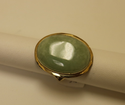 Light Colored Jade Ring