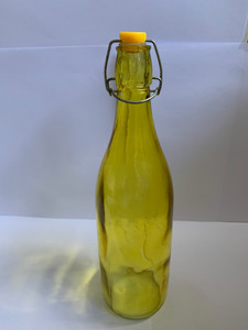 Yellow water bottle