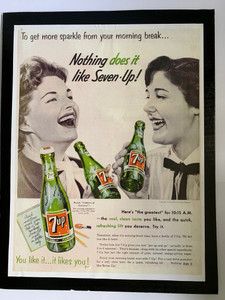 Cardboard 50/60’s ads