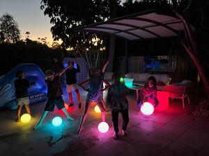 Kids Disco Glow Party - the ultimate fun party for your kids and adults for that matter. Our package includes enough light up glow furniture to keep the kids entertained with hours of fun. All furniture and accessories work for at least 8 hours and can be set to 1 of 16 colours and/or have colours change intermittently. All furniture can be set to different colours and settings. Kids Disco Glow Party - the ultimate fun party for your kids and adults for that matter. Our package includes enough light up glow furniture to keep the kids entertained with hours of fun. All furniture and accessories work for at least 8 hours and can be set to 1 of 16 colours and/or have colours change intermittently. All furniture can be set to different colours and settings.