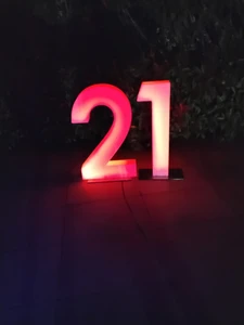 21st Birthday Glow Furniture Package