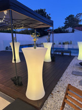 Brookes 18th Birthday Party Lit up in Yellow