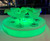Glow round cake or Drink Tray