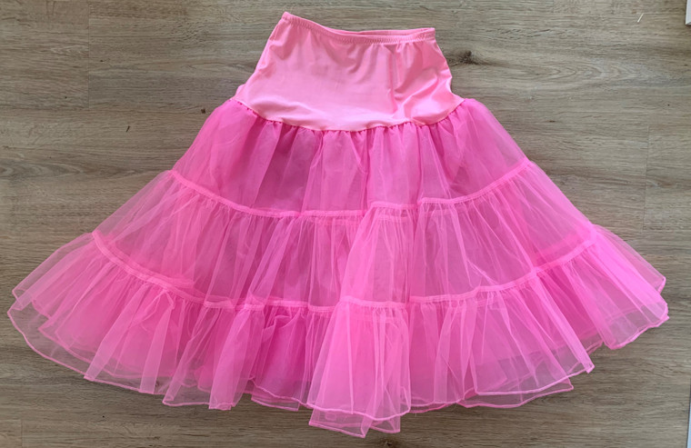 Pink petticoat
