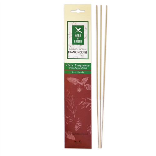 Herb&Earth Bamboo Incense Frankincense 20sticks - (Duplicate Imported from BigCommerce)