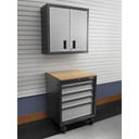 Gladiator® Armoire murale GearBox 30 po (76,2 cm) série Premier pré-assemblée GAWG302DRG
