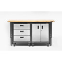 Gladiator® Ensemble de roulettes pour armoire modulaire GearBox prête à assembler GACK04KDSX