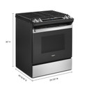 Whirlpool® Cuisinière au gaz avec technologie Frozen BakeTM - 5 pi cu WEG515S0LS