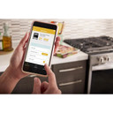 Whirlpool® Cuisinière au gaz intelligente à commandes frontales avec grilles en fonte à charnière EZ-2-LiftTM - 5.8 pi cu WEG750H0HB