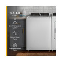 Whirlpool® Laveuse à chargement vertical avec agitateur amovible - 5.4-5.5 pi cu C.E.I. WTW5057LW