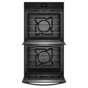 Whirlpool® Four mural double intelligent avec friture à air de 10 pi cu WOED7030PV