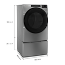 Sécheuse au gaz avec option wrinkle shieldtm - 7.4 pi cu Whirlpool® WGD5605MC