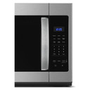 Whirlpool® Four à micro-ondes à hotte intégrée avec commandes tactiles électroniques - 900 watts - 1.7 pi cu YWMH31017HS