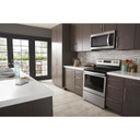 Whirlpool® Four à micro-ondes à hotte intégrée avec commandes tactiles électroniques - 900 watts - 1.7 pi cu YWMH31017HS