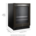 Whirlpool® Centre de rafraîchissement sous le comptoir - 24 po - 5.2 pi cu WUB50X24HV