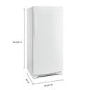 Réfrigérateur sans congélateur Whirlpool® de 31 po avec éclairage à DEL – 18 pi³ WRR56X18FW