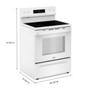 Whirlpool® Cuisinière électrique de 30 po avec 4 éléments YWFES3530RW