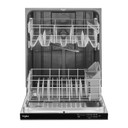 Whirlpool® Lave-vaisselle silencieux avec panier supérieur réglable - 55 dBA WDP560HAMB
