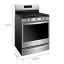 Cuisinière au gaz non encastrée avec technologie frozen baketm - 5.8 pi cu Whirlpool® WFG775H0HZ