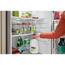 Réfrigérateur à congélateur supérieur - 28 po - 16.3 pi cu Whirlpool® WRTX5028PW