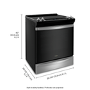 Cuisinière électrique 7 en 1 avec four à friture à l’air - 6.4 pi cu Whirlpool® YWEE745H0LZ