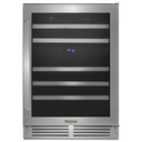 Whirlpool® Cellier sous le comptoir avec 46 bouteilles - 24 po WUW55X24HS