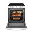 Whirlpool® Cuisinière coulissante électrique intelligente 6.4 pi cu, avec friture à air une fois connectée YWEE750H0HW