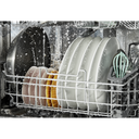 Lave-vaisselle affleurant aux armoires en noir avec 3ᵉ panier - 44 dba Whirlpool® WDT550SAPZ