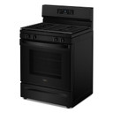 Whirlpool® Cuisinière au gaz autonettoyante avec mode sans préchauffage de 30 po WFGS3530RB
