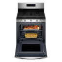 Cuisinière au gaz 5 en 1 avec four à friture à l’air - 5 pi cu Whirlpool® WFG550S0LZ