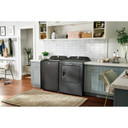 Whirlpool® Sécheuse électrique à chargement vertical avec détection d’humidité  - 7 pi cu YWED6150PW